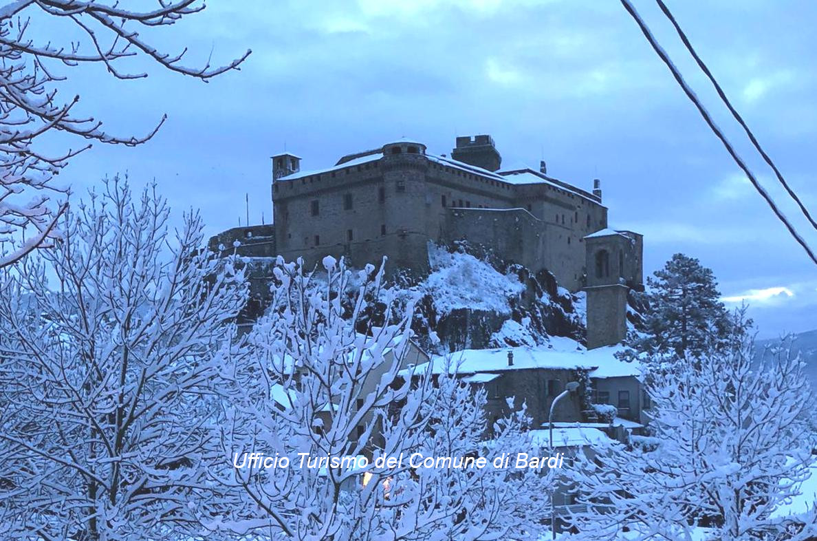 Bardi (Pr): il castello. Foto dell'Ufficio Turismo del Comune di Bardi
