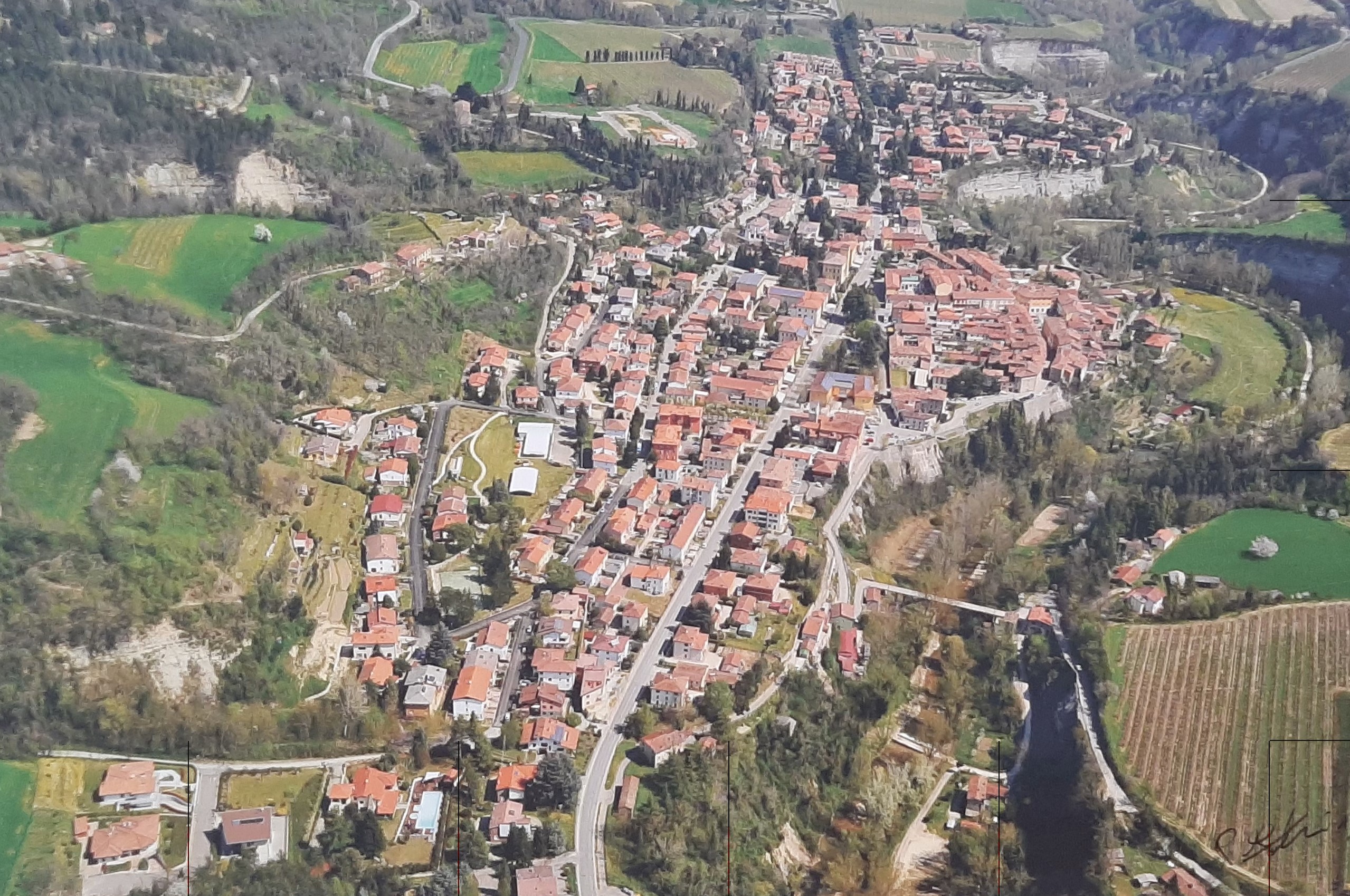 Casola Valsenio (Ra). Panorama. Foto di Pietro Fabbri