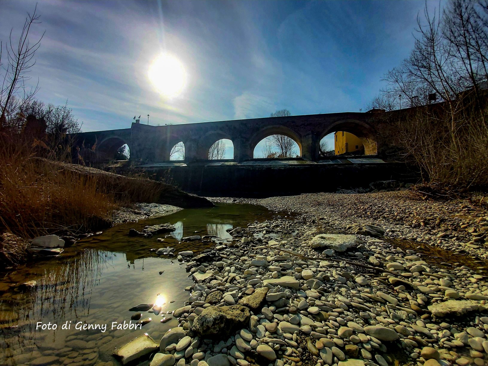 Meldola (Fc). Ponte dei Veneziani. Foto di Genny Fabbri