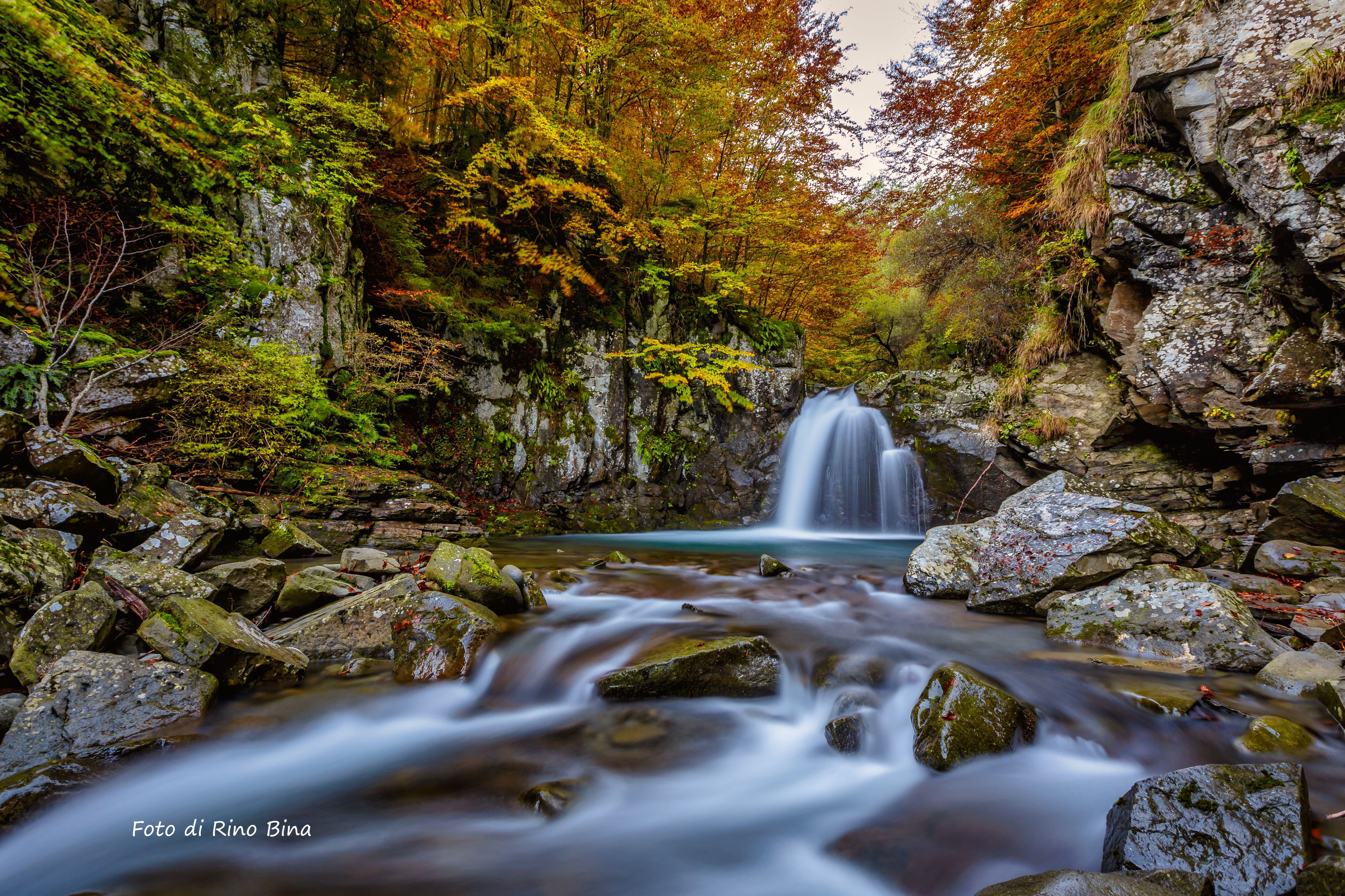 Pievepelago (Mo). Cascate di Sant'Annapelago. Foto di Rino Bina