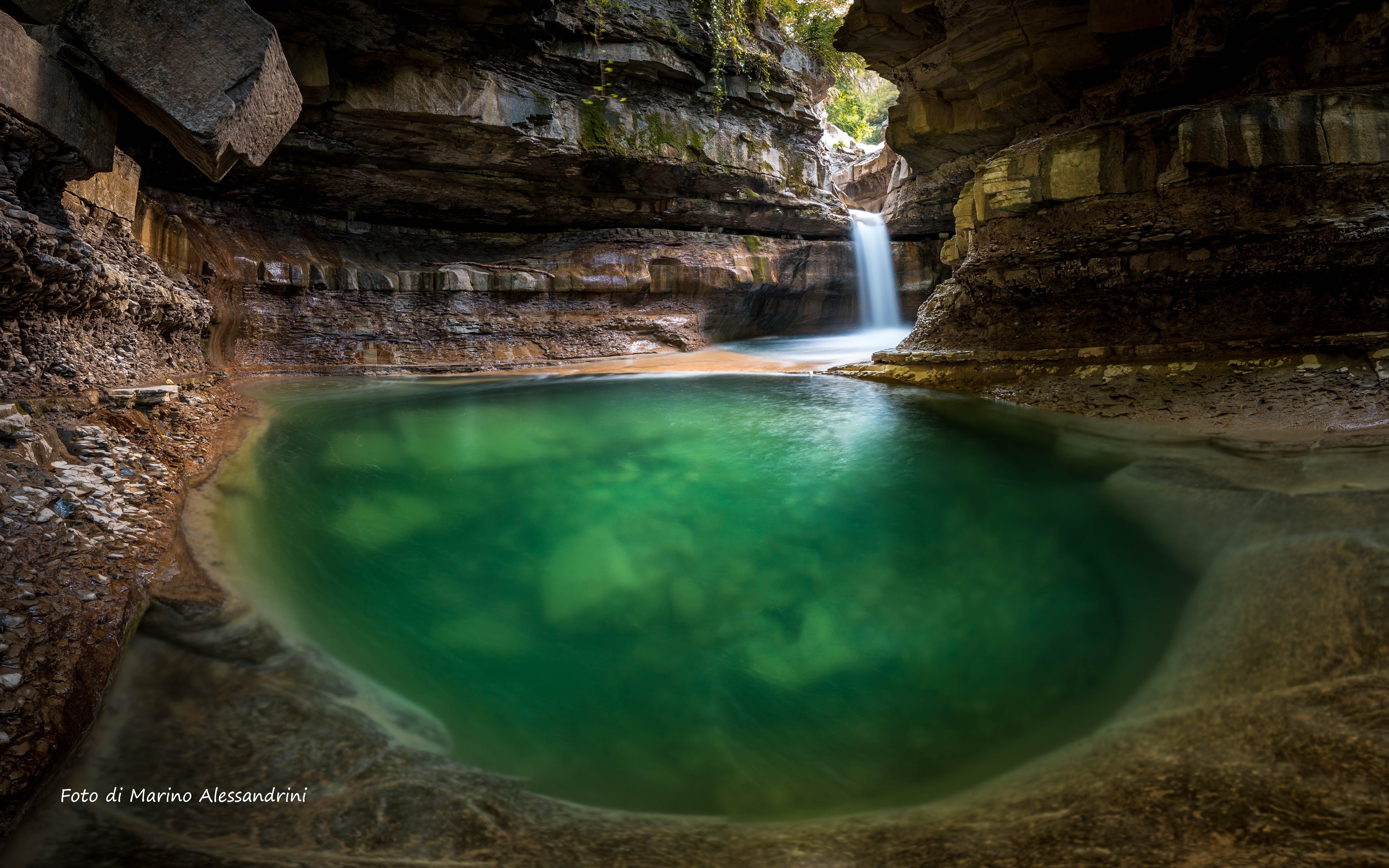 Premilcuore (Fc). Grotte urlanti. Foto di Marino Alessandrini