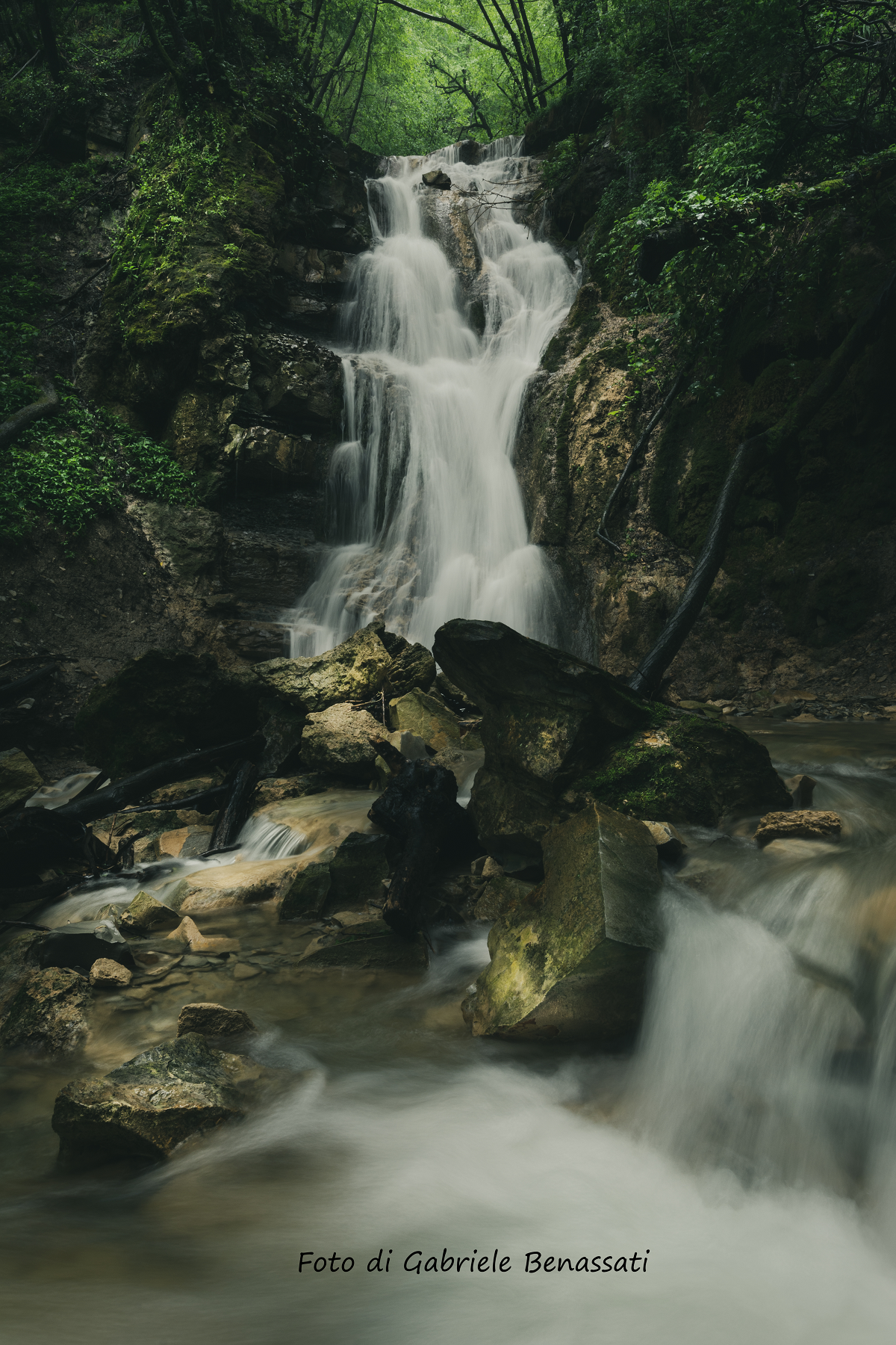 Serramazzoni (Mo). Cascate del Bucamante. Foto di Gabriele Benassati