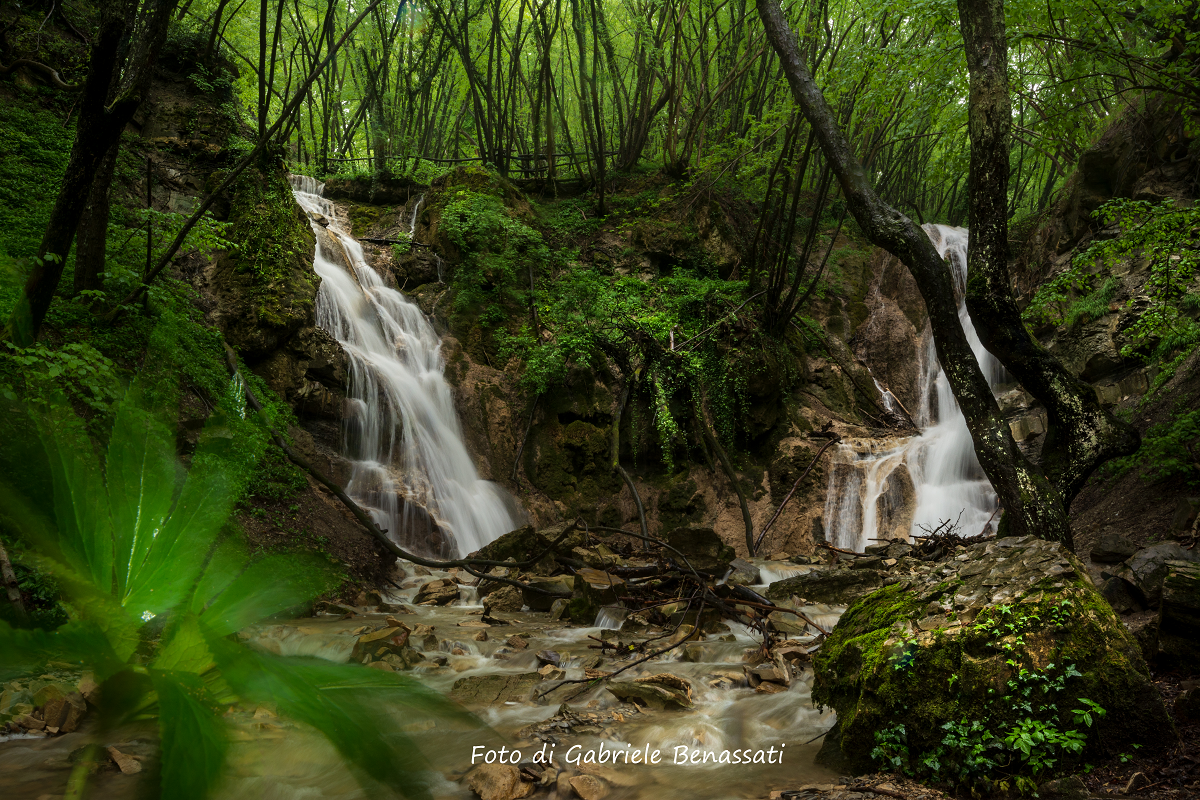 Serramazzoni (Mo). Cascate del Bucamante. Foto di Gabriele Benassati