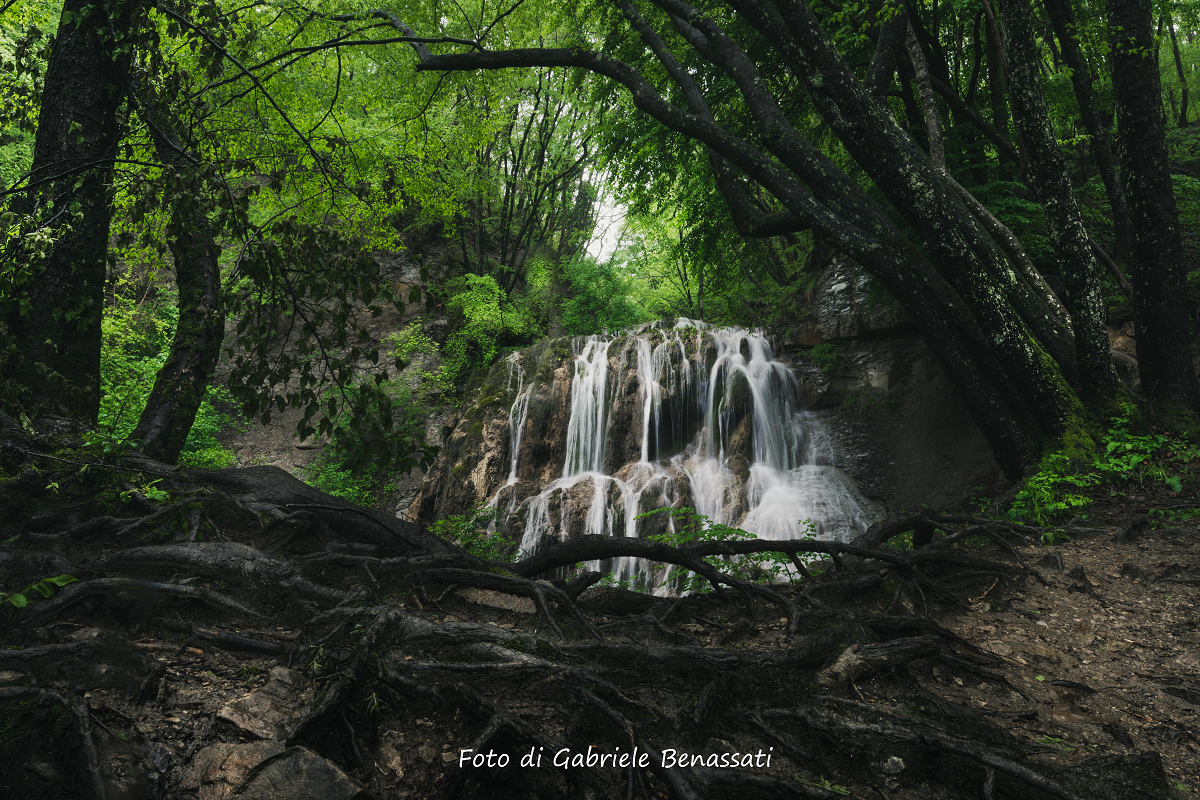 Serramazzoni (Mo). Cascate del Bucamante. Foto di Gabriele Benassati
