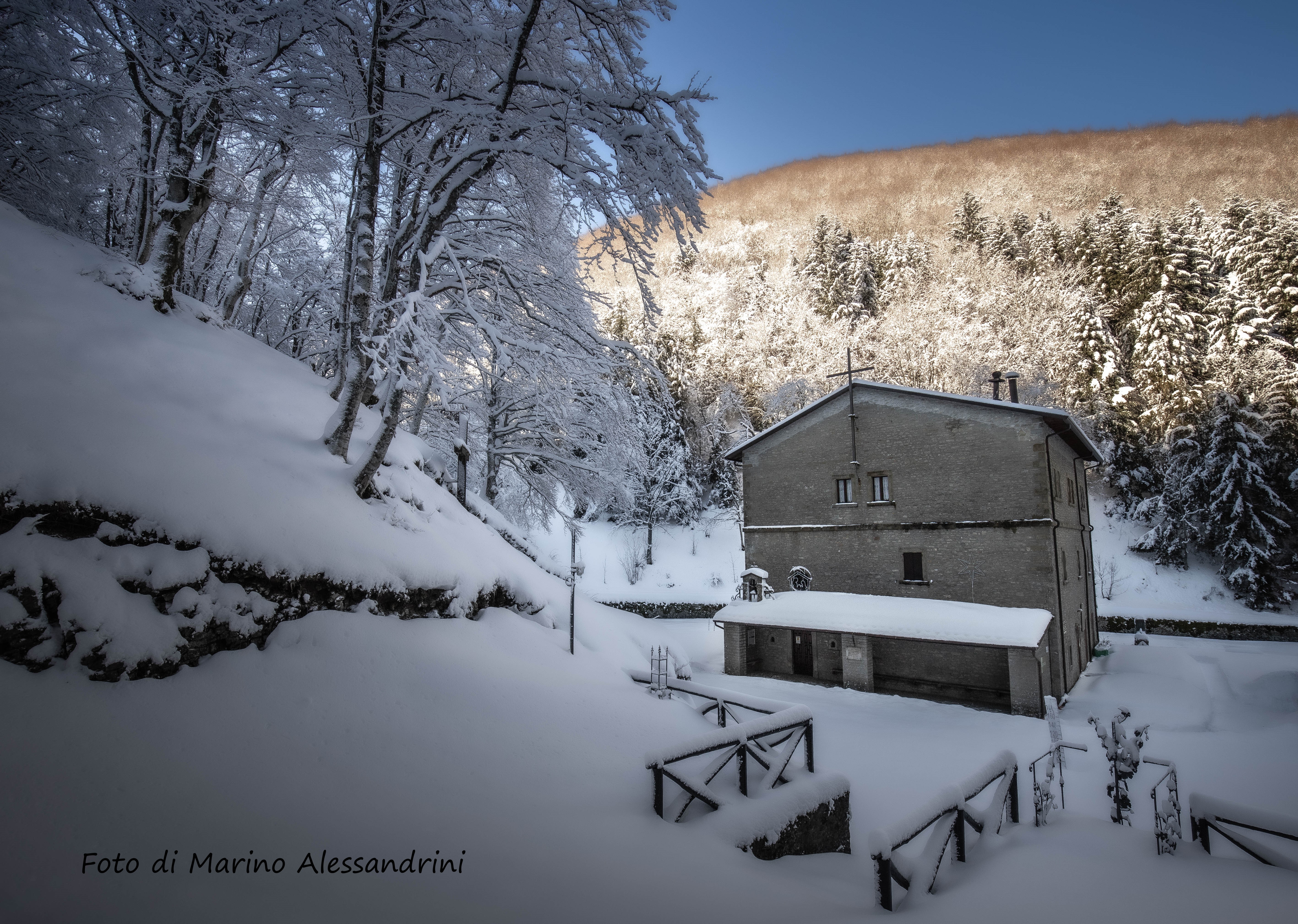 Verghereto (Fc). Eremo di Sant'Alberico. Foto di Marino Alessandrini