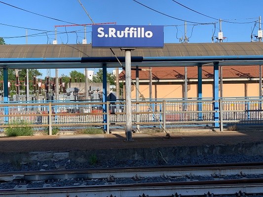 Autore: Giancarlo Poli - Stazione ferroviaria di San Ruffillo, Bologna