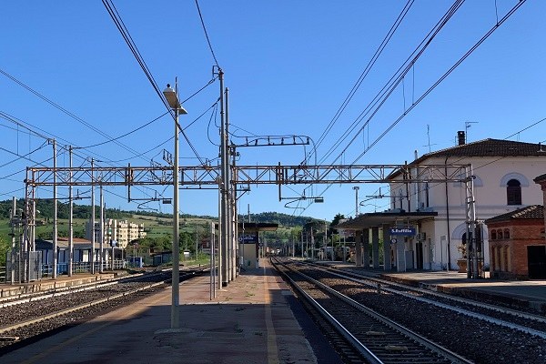 Autore: Giancarlo Poli - Stazione ferroviaria di San Ruffillo, Bologna
