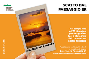 Partecipa al contest fotografico “Paesaggi al tramonto”.