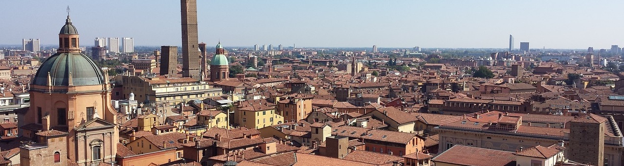 Foto panoramica di Bologna